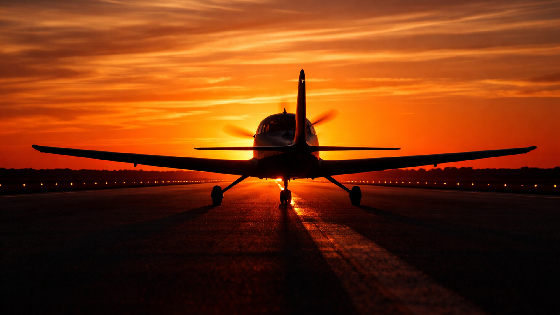 SR22 Sunset